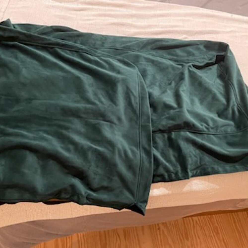 7th Avenue Couch Corner Left Class Emerald Green Performance Velvet Cover - Picture 3 of 3